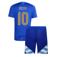 Argentina Lionel Messi #10 Replica Away Minikit Copa America 2024 Short Sleeve (+ pants)